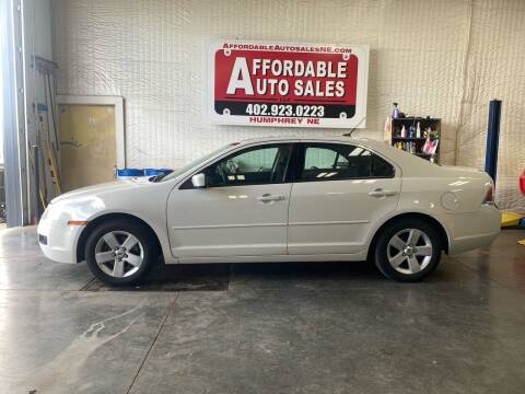 2008 Ford Fusion for sale at Affordable Auto Sales in Humphrey NE