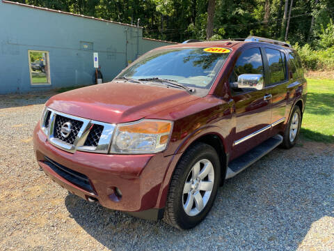 2011 Nissan Armada for sale at Triple B Auto Sales in Siler City NC