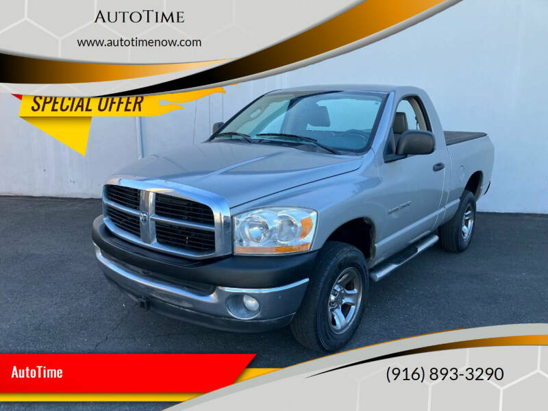 2006 Dodge Ram 1500 for sale at AutoTime in Sacramento CA