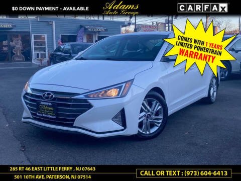 2020 Hyundai Elantra for sale at Adams Auto Group in Little Ferry NJ