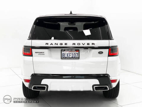 2018 Land Rover Range Rover Sport Supercharged Dynamic