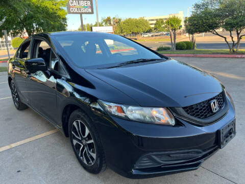 2015 Honda Civic for sale at AWESOME CARS LLC in Austin TX
