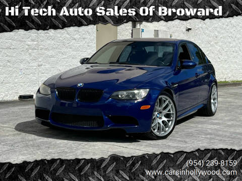 2008 BMW M3 for sale at Hi Tech Auto Sales Of Broward in Hollywood FL