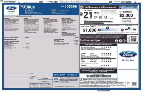 2019 Ford Taurus SEL