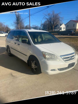 2007 Honda Odyssey for sale at AVG AUTO SALES in Hickory NC