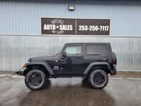 2007 Jeep Wrangler for sale at Austin's Auto Sales in Edgewood WA