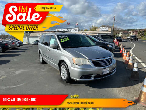 2014 Chrysler Town and Country for sale at JOES AUTOMOBILE INC in Napa CA