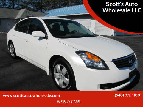 2008 Nissan Altima for sale at Scott's Auto Wholesale LLC in Locust Grove VA