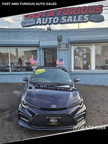 2022 Toyota Corolla for sale at FAST AND FURIOUS AUTO SALES in Newark NJ