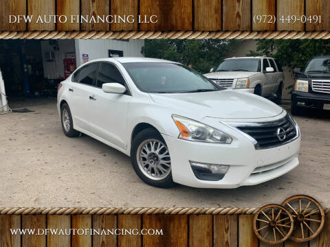 2013 Nissan Altima for sale at Bad Credit Call Fadi in Dallas TX