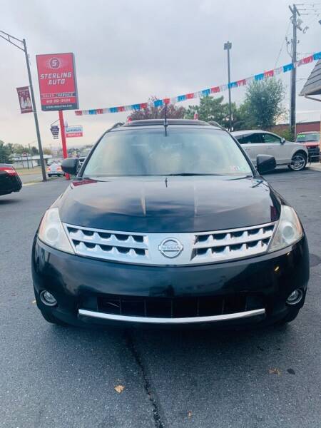 2006 Nissan Murano for sale at Sterling Auto Sales and Service in Whitehall PA