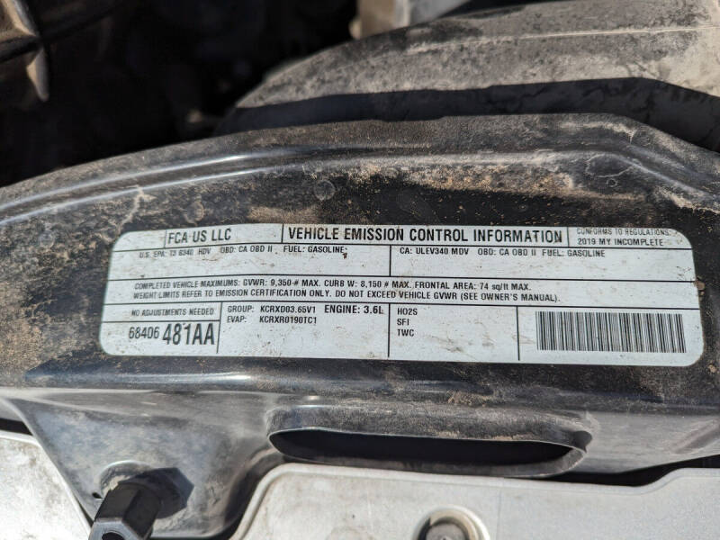 2019 RAM ProMaster 3500 159 WB