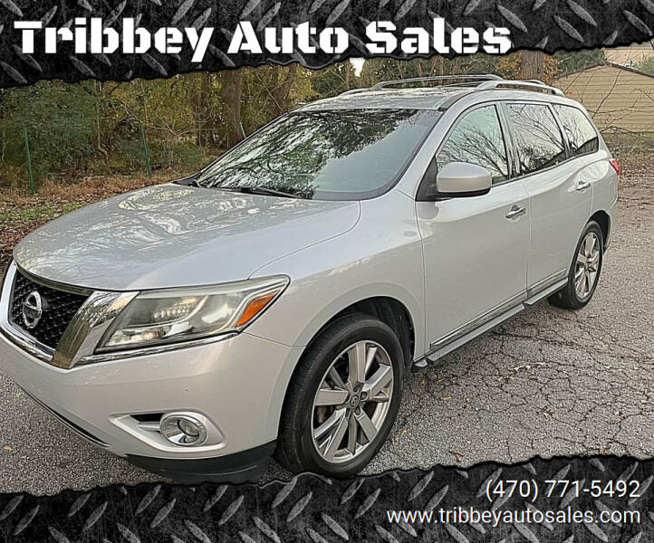 2013 Nissan Pathfinder for sale at Tribbey Auto Sales in Stockbridge GA