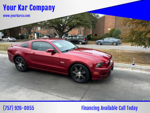 2014 Ford Mustang for sale at Your Kar Company in Norfolk VA