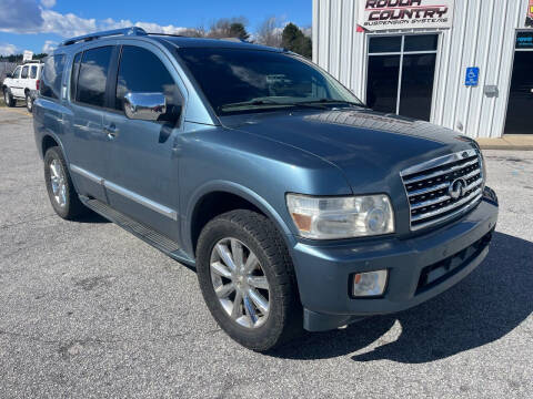 2008 Infiniti QX56 for sale at UpCountry Motors in Taylors SC