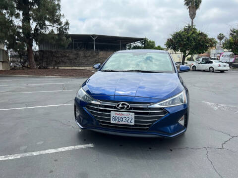 2019 Hyundai Elantra for sale at Easy Go Auto Sales in San Marcos CA