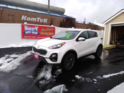 2022 Kia Sportage for sale at Variety Auto Sales in Worcester MA