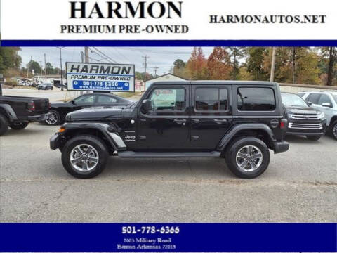 2020 Jeep Wrangler Unlimited for sale at Harmon Premium Pre-Owned in Benton AR