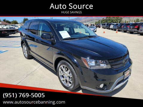 2016 Dodge Journey for sale at Auto Source in Banning CA