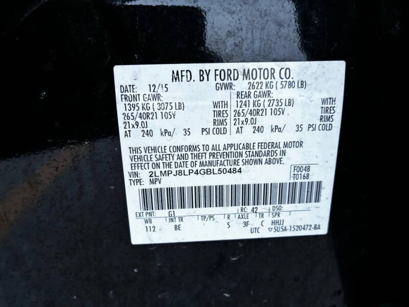 2016 Lincoln MKX Reserve