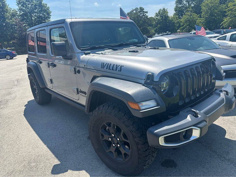 2020 Jeep Wrangler Unlimited for sale at GOTTA GO AUTO SALES LLC in Sellersburg, IN