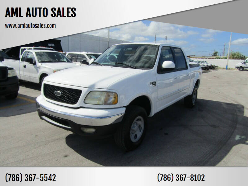 2003 Ford F-150 for sale at AML AUTO SALES - Pick-up Trucks in Opa-Locka FL