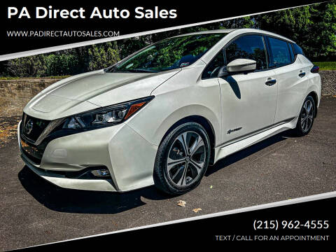 2018 Nissan LEAF for sale at PA Direct Auto Sales in Levittown PA