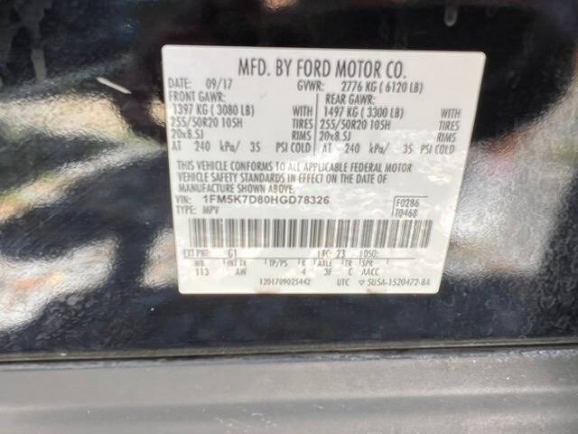 2017 Ford Explorer XLT