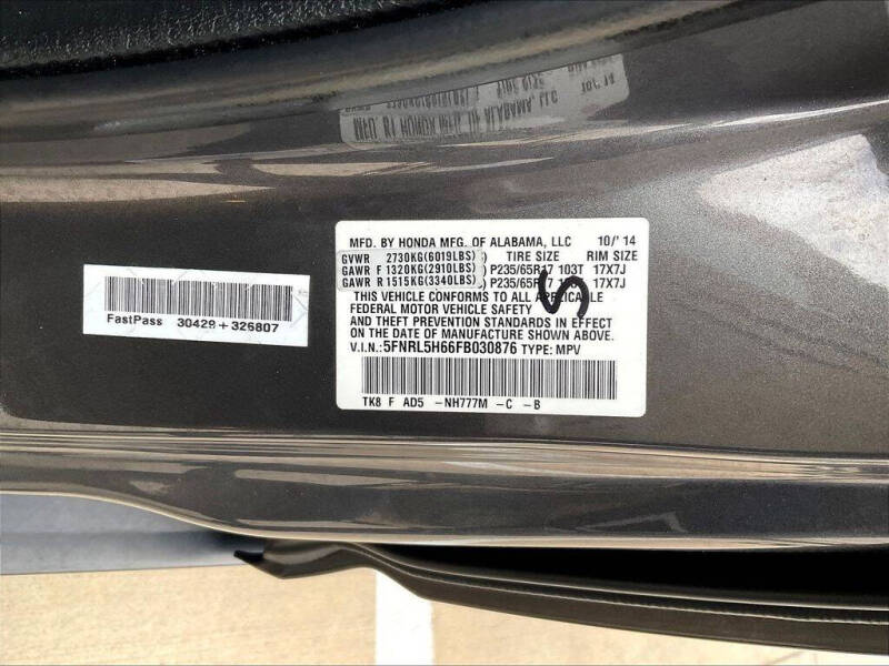 2015 Honda Odyssey EX-L