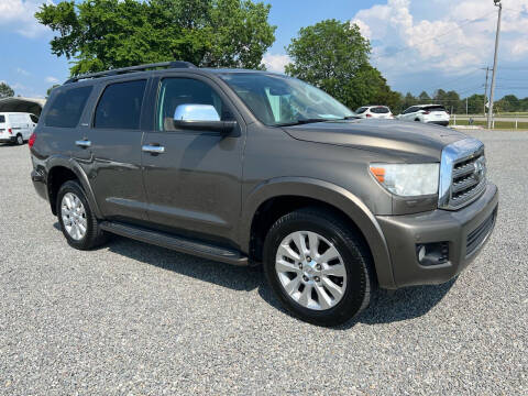 2014 Toyota Sequoia for sale at RAYMOND TAYLOR AUTO SALES in Fort Gibson OK