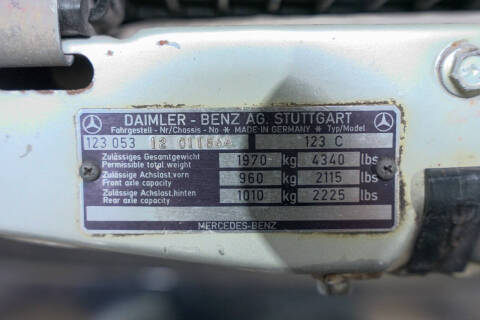 1978 Mercedes-Benz 280-Class