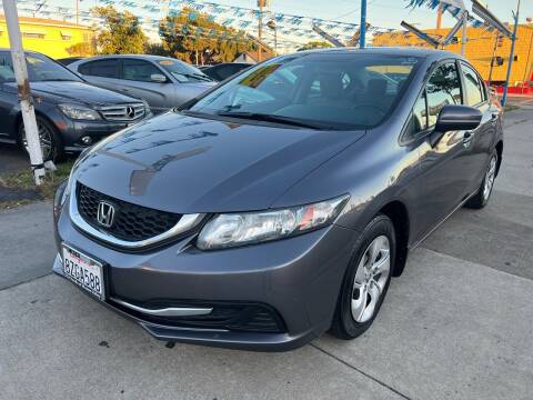 2014 Honda Civic for sale at Plaza Auto Sales in Los Angeles CA