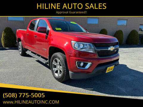 2015 Chevrolet Colorado for sale at HILINE AUTO SALES in Hyannis MA