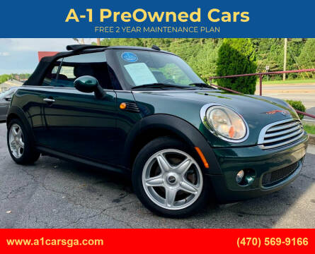 2009 MINI Cooper for sale at A-1 PreOwned Cars in Duluth GA