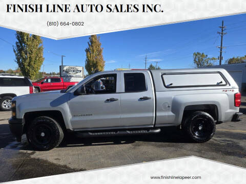 2015 Chevrolet Silverado 1500 for sale at Finish Line Auto Sales Inc. in Lapeer MI