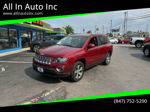 2017 Jeep Compass for sale at All In Auto Inc in Palatine IL