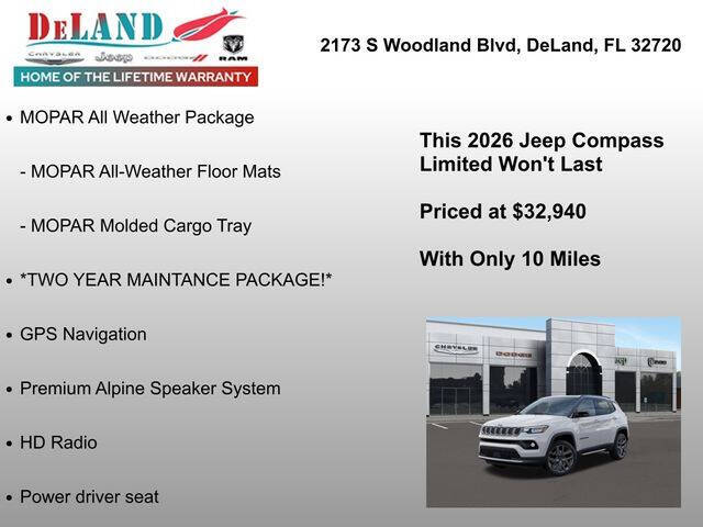 2026 Jeep Compass Limited