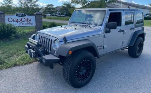 2016 Jeep Wrangler Unlimited for sale at CapCity Customs in Plain City OH