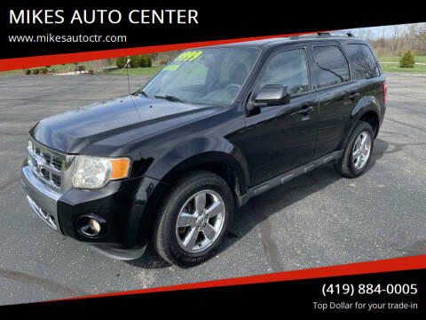 2010 Ford Escape for sale at MIKES AUTO CENTER in Lexington OH