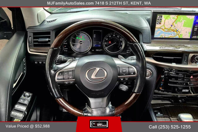 2016 Lexus LX 570 for sale at MJ FAMILY AUTO SALES in Kent, WA