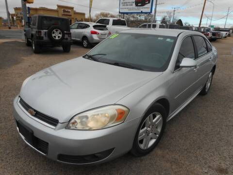 2011 Chevrolet Impala for sale at AUGE'S SALES AND SERVICE in Belen NM