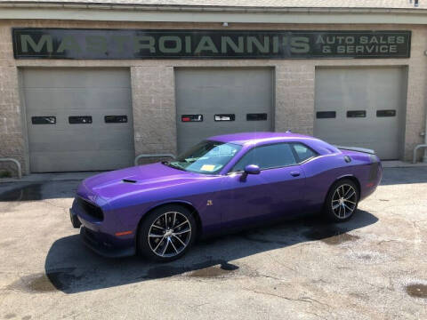2016 Dodge Challenger for sale at Mastroianni Auto Sales in Palmer MA