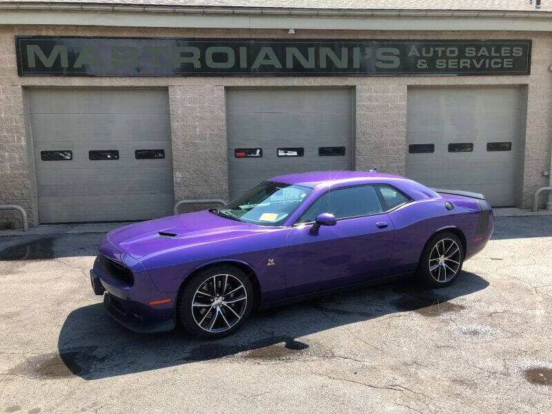 2016 Dodge Challenger for sale at Mastroianni Auto Sales in Palmer MA