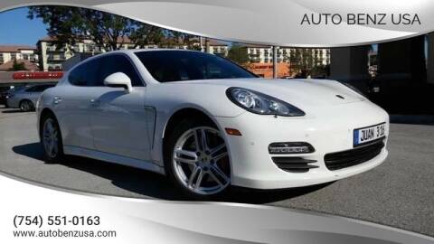 2010 Porsche Panamera for sale at AUTO BENZ USA in Fort Lauderdale FL