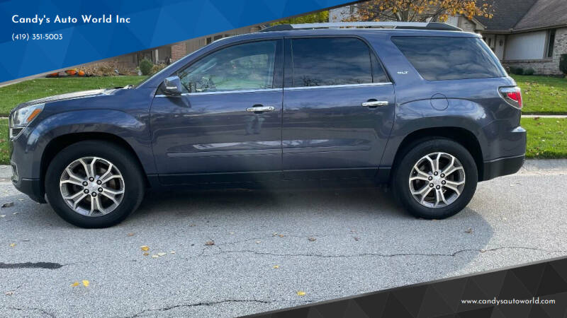 2013 GMC Acadia for sale at Candy's Auto World Inc in Toledo OH