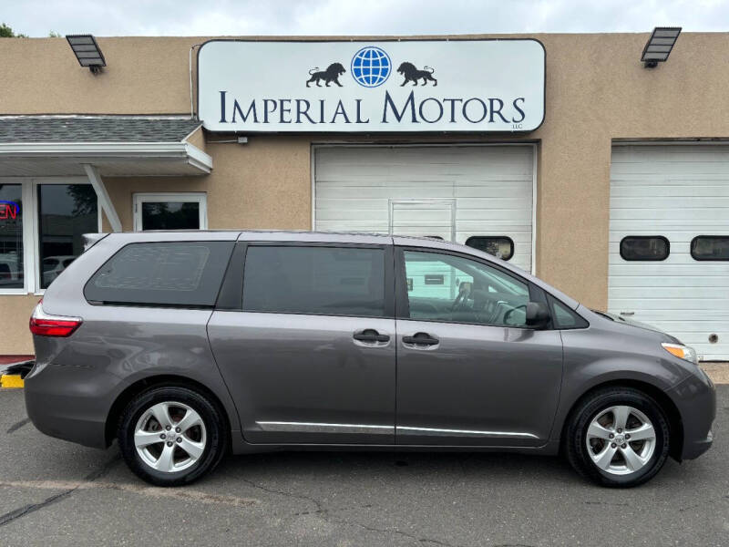 2017 Toyota Sienna for sale at Imperial Motors in Plainville CT