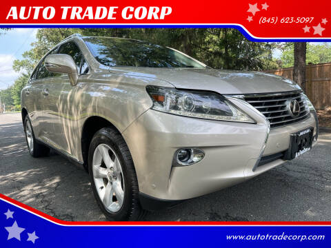 2013 Lexus RX 350 for sale at AUTO TRADE CORP in Nanuet NY