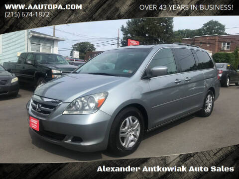 2006 Honda Odyssey for sale at Alexander Antkowiak Auto Sales Inc. in Hatboro PA