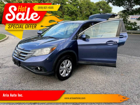 2013 Honda CR-V for sale at Aria Auto Inc. in Raleigh NC