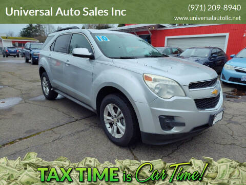2010 Chevrolet Equinox for sale at Universal Auto Sales Inc in Salem OR